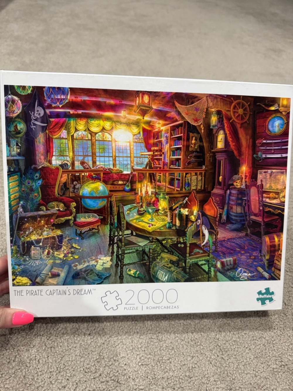 The Pirate Captain's Dream 2000-Piece Jigsaw Puzzle